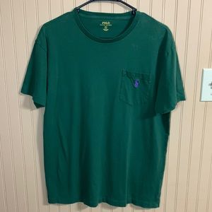 Green Ralph Lauren T-shirt Size: Small